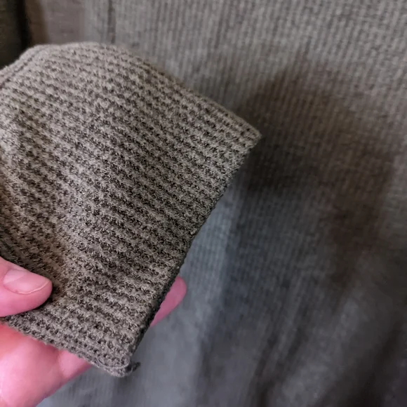 Great Basic Sweater XL Olive Green - Picture 4 of 9